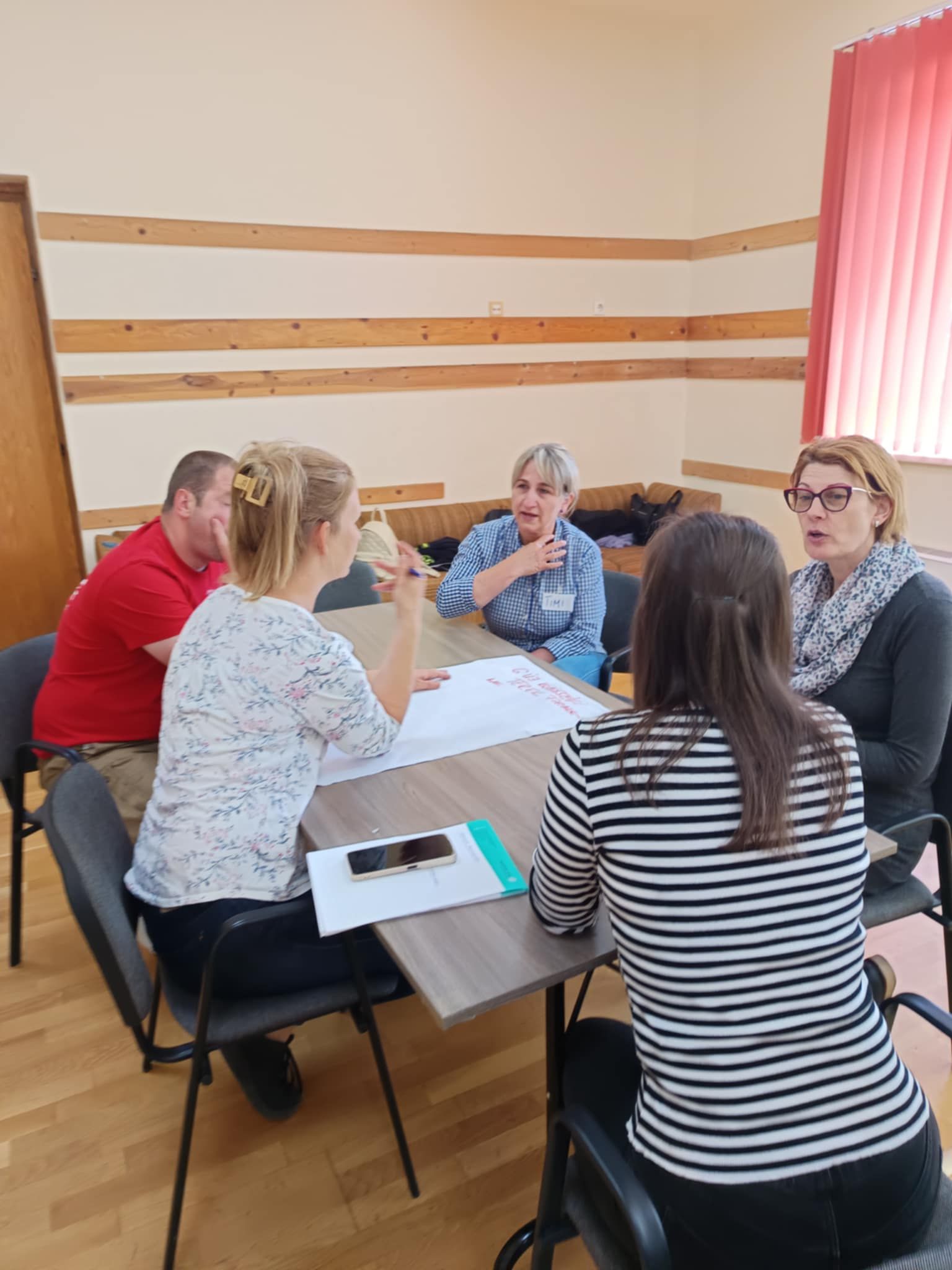 Projekt teamwork in Sarisap